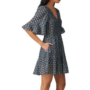 NWOT La Vie Rebecca Taylor Petula Smocked Dress